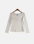 White long sleeve t shirt FM